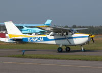 G-BHCM @ EGLK - Nice colors, probale in from Denham EGLD - by BIKE PILOT