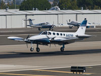 N4674N @ SMO - N4674N touching down on RWY 21 - by Torsten Hoff