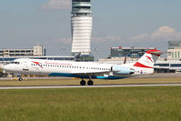 OE-LVC @ VIE - Austrian Arrows Fokker 100 - by Yakfreak - VAP