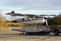 N53032 @ Z59 - Awaiting a tow up to the airport for float removal - by Martin Prince, Jr