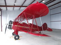 N144Y @ 9G3 - side view- note the non-Waco gear - by Jim Uber