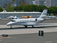 N338QS @ SMO - N338QS departing on RWY 21 - by Torsten Hoff