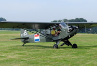 PH-UCS @ EBDT - This Cub is painted in the colours of the former Netherlands East Indies Air Force. - by Joop de Groot