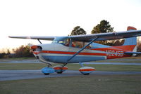 N9245B - landing at Houston Weiser Airport - by Steve Clark