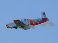 HB-RCB @ EHBK - Pilatus P3-05 HB-RCB painted as A-859 Swiss AF - by Alex Smit