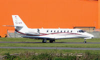 TC-ATP @ EGGW - New Citation Sovereign at Luton - by Terry Fletcher