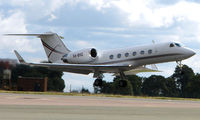 XA-BVG @ EGGW - Mexican Gulf 4 lifts off from Luton - by Terry Fletcher