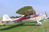 G-AKVN @ EGST - Aeronca at Elmsett fly-in
