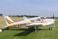 G-ASUD @ EGST - Andrewsfield-based PA-28 at Elmsett fly-in