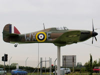 BAPC267 @ EGSU - Displayed on a pole at the entrance to the museum - by chris hall
