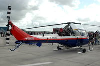 G-CBUH @ EGDY - Westland Scout AH1 at RNAS Yeovilton Air Day 2008. Ex XP849. - by Henk van Capelle