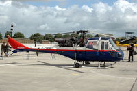 G-CBUH @ EGDY - Westland Scout AH1 at RNAS Yeovilton Air Day 2008. Ex XP849. - by Henk van Capelle