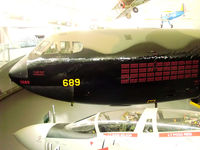 56-0689 @ EGSU - Preserved in the American Air Museum, Duxford - by chris hall