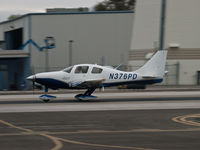 N376PD @ SMO - N376PD departing on RWY 21 - by Torsten Hoff
