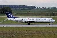 4O-AOT @ VIE - Montenegro Airlines Fokker F-100 - by Juergen Postl