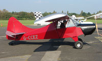 G-CCEZ @ EGCB - photographed at Manchester Barton Open Day in Sept 2008
