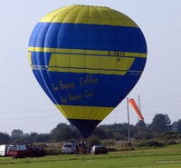 G-RAYO @ EGCB - Linstrand Balloon photographed at Manchester Barton Open Day in Sept 2008 - by Terry Fletcher
