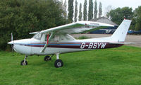 G-BSYW - 1976 Cessna 150M at a quiet Cambridgeshire  airfield - by Terry Fletcher