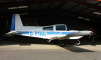 G-PING - 1979 Grumman AA-5A at a quiet Cambridgeshire  airfield