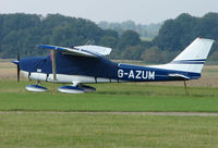 G-AZUM @ EGMA - Cessna F172L at Fowlmere