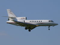 LX-THS @ EBBR - Dassault Falcon 50 LX-THS - by Alex Smit