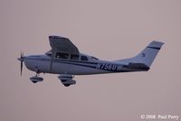 N756UW @ EWN - A liftoff framed in the pale sky of a setting sun