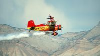 N7699 @ KGJT - At Grand Junction Airshow. A woman on wings :) - by Victor Agababov