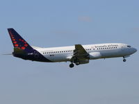 OO-VET @ EBBR - Boeing B737-4Q8 OO-VET Brussels Airlines - by Alex Smit