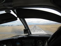 N7035W @ BZN - Marcus on short crosswind final at BZN - by Jon
