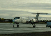 C-GKGA @ CYYR - Beech 1900 hauling cargo to Goose Bay