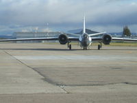 N928NA @ CYYR - WB57F landed Goose Airport this afternoon - by Frank Bailey