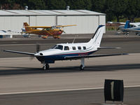 N760BL @ SMO - N760BL departing on RWY 21 - by Torsten Hoff