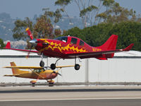 N42GG @ SMO - N42GG arriving on RWY 21 - by Torsten Hoff