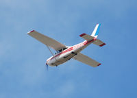 N9055C - Flying over Columbine High School in Littleton, Colorado - by Bluedharma
