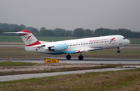 OE-LVA @ VIE - Austrian arrows Fokker F-100