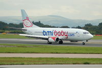 G-TOYM @ EGCC - BMI baby - Taxiing - by David Burrell
