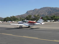 N8964M @ SZP - 1963 Beech 35-B33 DEBONAIR, Continental IO-470-K 225 Hp, taxi - by Doug Robertson