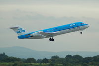 PH-KZF @ EGCC - KLM - Taking Off - by David Burrell