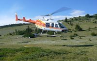 N767H @ RED - Helicopter N767H at the Cascade Fire, Red Lodge, MT 2008. - by Matthew Hardrick