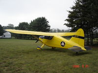 N957DW @ MI73 - Sitting nicely after a cross country - by luscombe1946