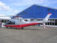 EI-JON @ EGSU - A109E exhibited at HeliTech - by Simon Palmer