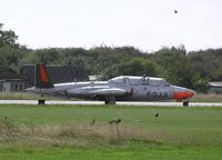 F-GJJI @ EGTC - Fouga Magister - by Simon Palmer