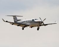 N645PC @ KAPA - A Pilatus PC-12/45 on final for 35L at KAPA. - by CorbieMessenger