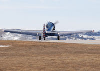 N8541B @ KAPA - Takeoff on 17L. - by Bluedharma