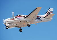 N424EM @ KAPA - On approach to 17L. - by Bluedharma