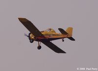 N8431V @ ISO - Headed out, colored pink from her fire-bombing runs