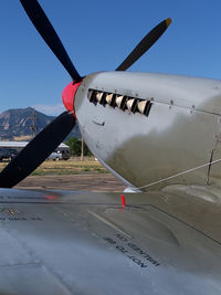 N308WK @ BDU - TE308 Spitfire Parked at Boulder open house. - by Bluedharma