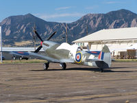 N308WK @ BDU - TE308 Spitfire Parked at Boulder open house. - by Bluedharma