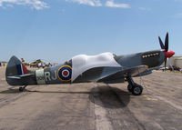 N308WK @ BDU - TE308 Spitfire Parked at Boulder open house. - by Bluedharma