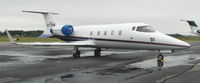 N177AM @ KDAN - 1991 Lear 55C in Danville Va. - by Richard T Davis